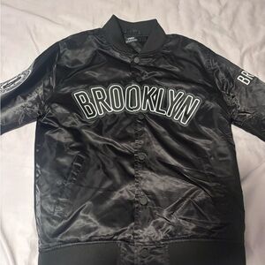 Brooklyn Black Bomber Jacket
